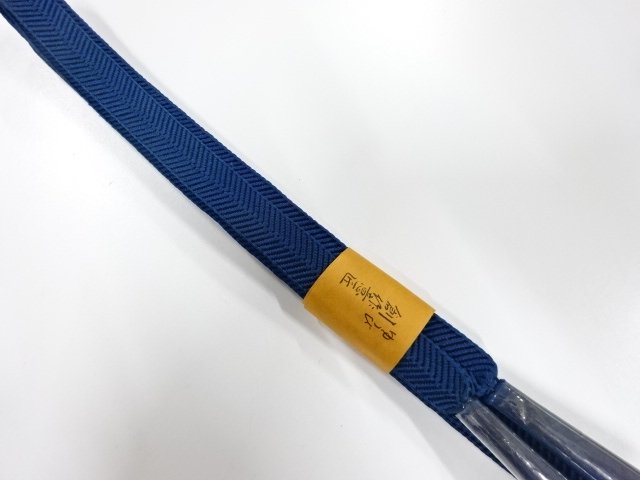 JAPANESE KIMONO / UNUSED HAND-TIED OBIJIME